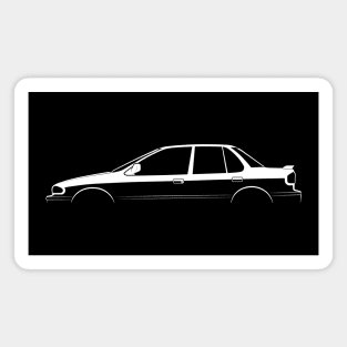 Isuzu Stylus Silhouette Magnet